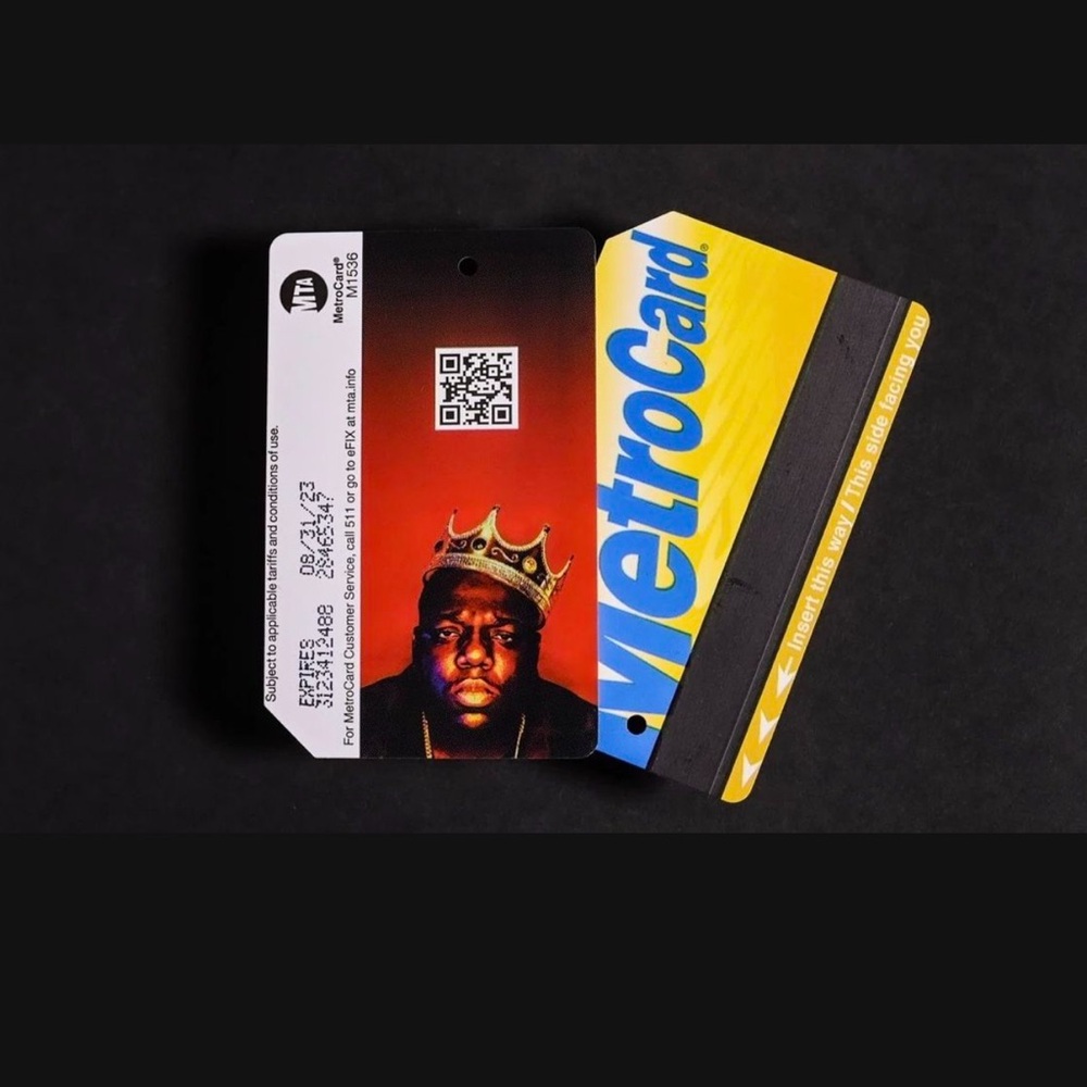 Biggie Smalls MetroCard